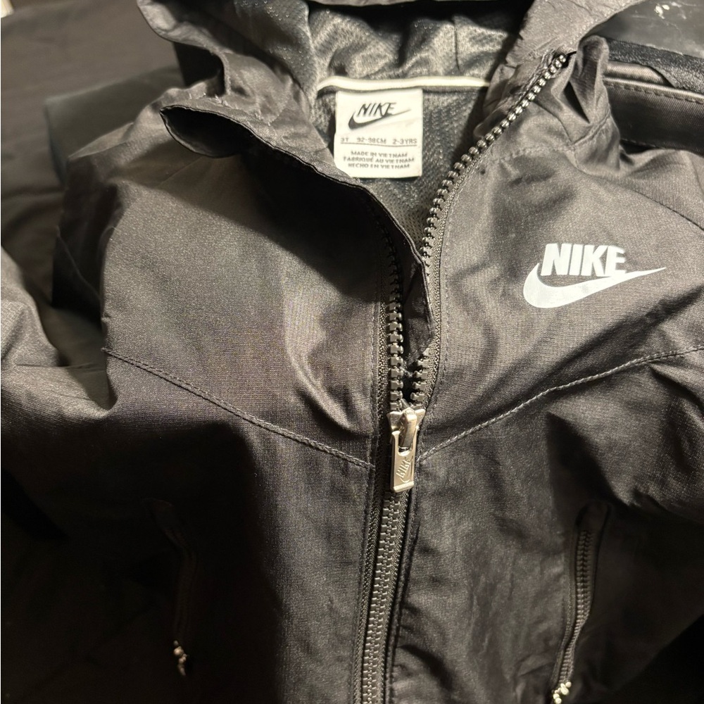 Nike Black Hooded Jacket